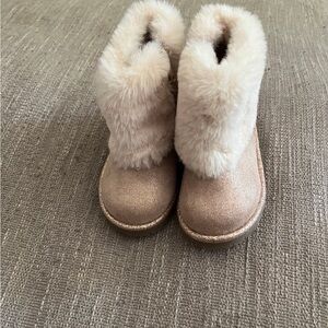 Kelly & Katie Toddler Fur Boots